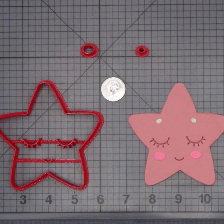 Star Sleeping 266-H619 Cookie Cutter Set