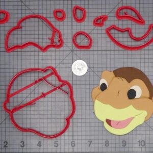 The Land Before Time - Little Foot Dinosaur Head 266-H940 Cookie Cutter Set