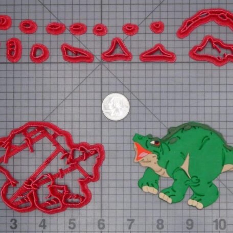 The Land Before Time - Spike Dinosaur Body 266-H332 Cookie Cutter Set