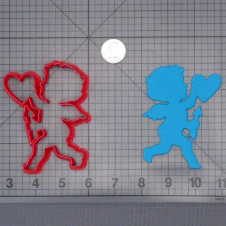 Valentines Day - Cupid with Heart 266-H705 Cookie Cutter Silhouette