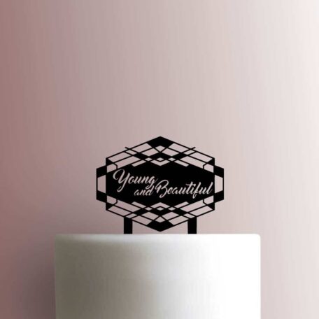 Young and Beautiful 225-865 Cake Topper