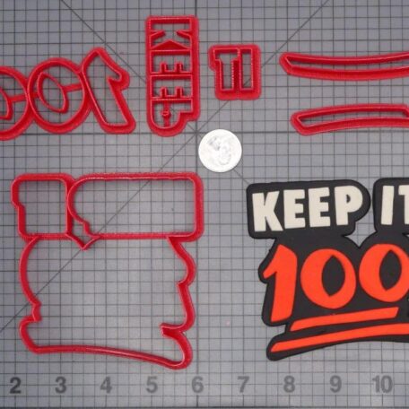 Keep It 100 266-I026 Cookie Cutter Set