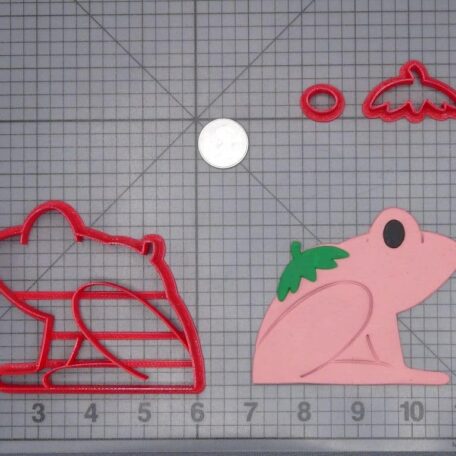 Frog Strawberry 266-I066 Cookie Cutter Set