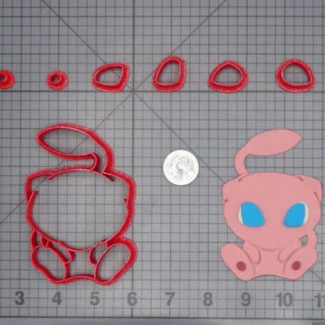 Pokemon - Mew Body 266-I075 Cookie Cutter Set