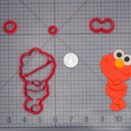 Sesame Street - Elmo Body 266-I176 Cookie Cutter Set