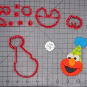 Sesame Street - Elmo with Party Hat 266-G002 Cookie Cutter Set