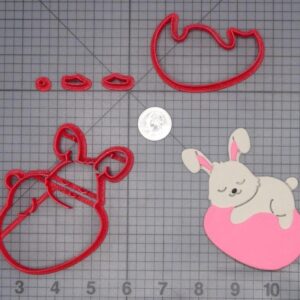 Easter - Bunny Rabbit on Egg 266-I572 Cookie Cutter Set